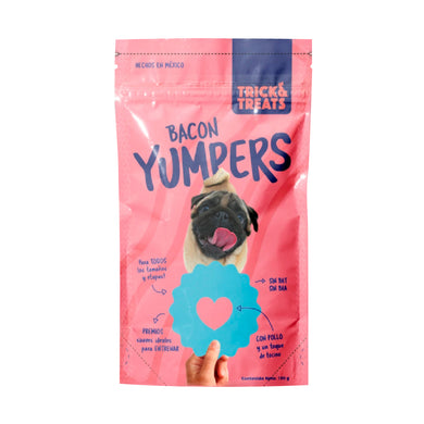 TRICK & TREATS® Bacon Yumpers Premios para Perro