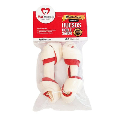 Hueso Mediano Sabor Tocino - Bolsa 2Pz