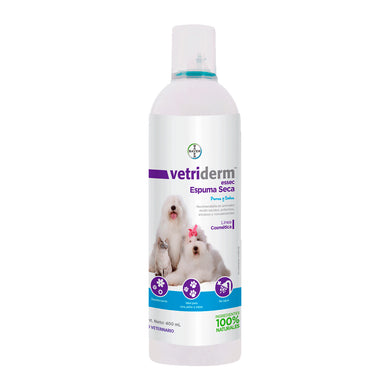 VETRIDERM® Essec Espuma Seca para Perros y Gatos 400 ML